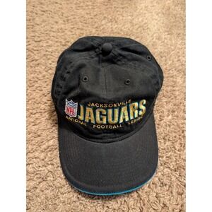 Jacksonville Jaguars NFL Reebok On Field Black Baseball Cap One Size